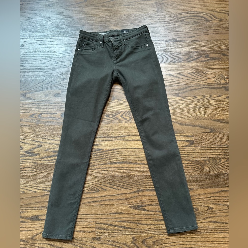 AG super skinny ankle jeans Dark green SZ24